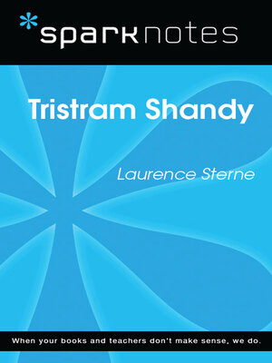 cover image of Tristram Shandy (SparkNotes Literature Guide)